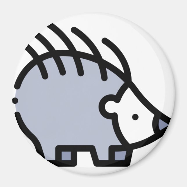 Hedgehog Magnet (Front)