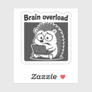 Hedgehog Meme Cartoon Funny Sticker