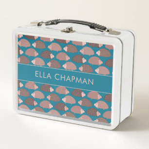 Hedgehog Metal Lunch Box