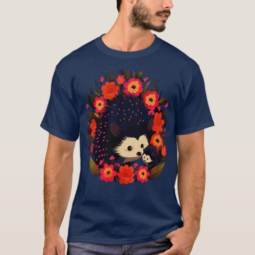 Hedgehog Mothers Day T_Shirt