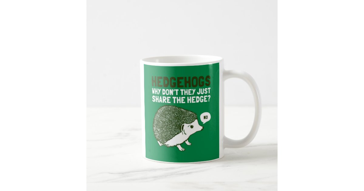 Hedgehog Mug Zazzle