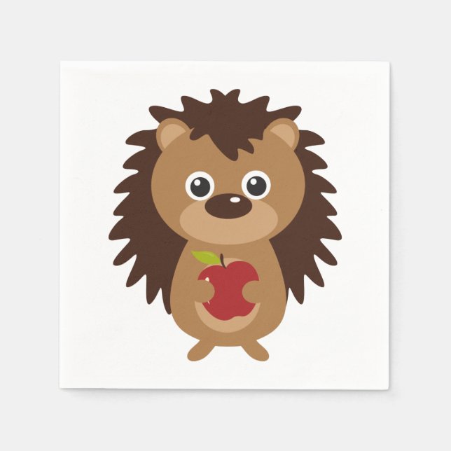 Hedgehog Napkins (Front)
