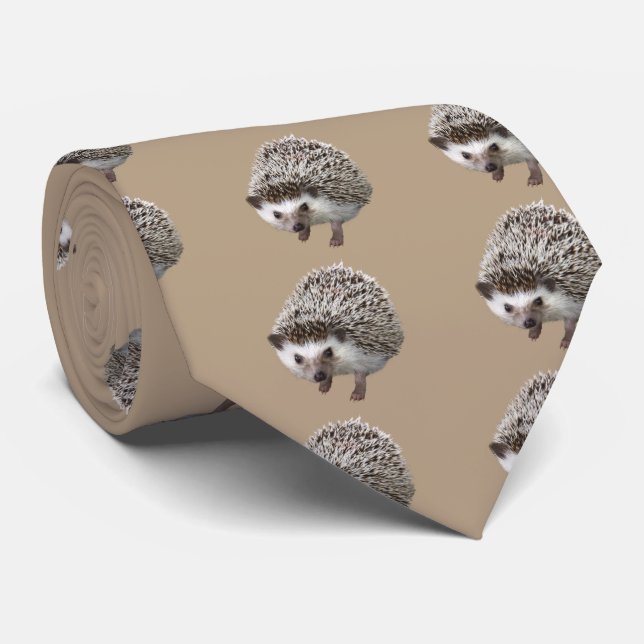 Hedgehog Neck Tie (Rolled)
