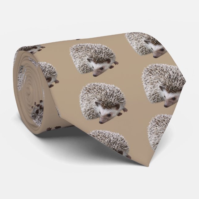 Hedgehog Neck Tie (Rolled)
