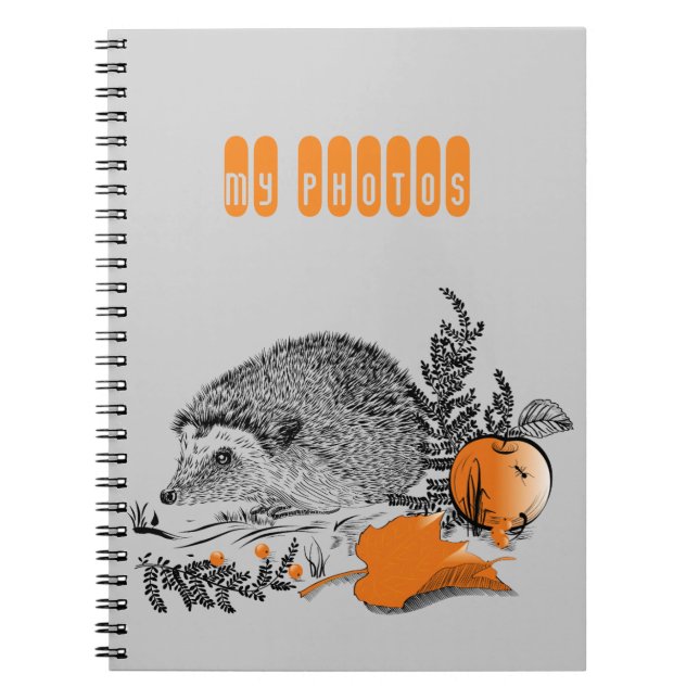 Hedgehog Notebook (Front)