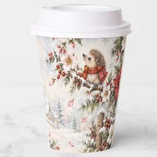 Hedgehog paper cup