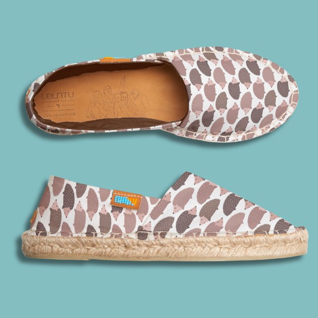 Hedgehog pattern espadrilles (Hedgehog pattern espadrilles)
