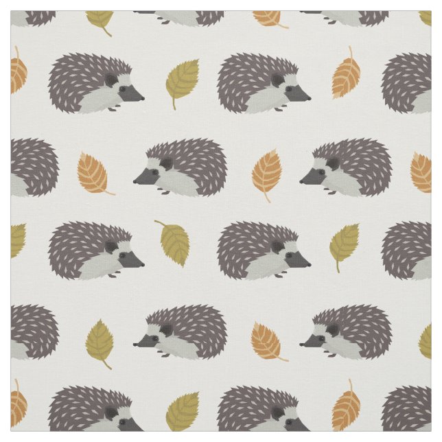Hedgehog Pattern fabric (Swatch)
