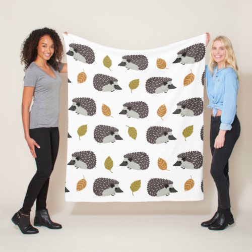 Hedgehog Pattern throw blankets