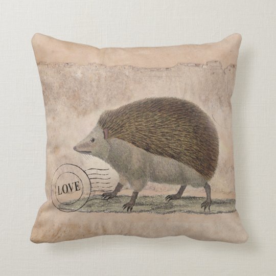 hedgehog shaped pillow