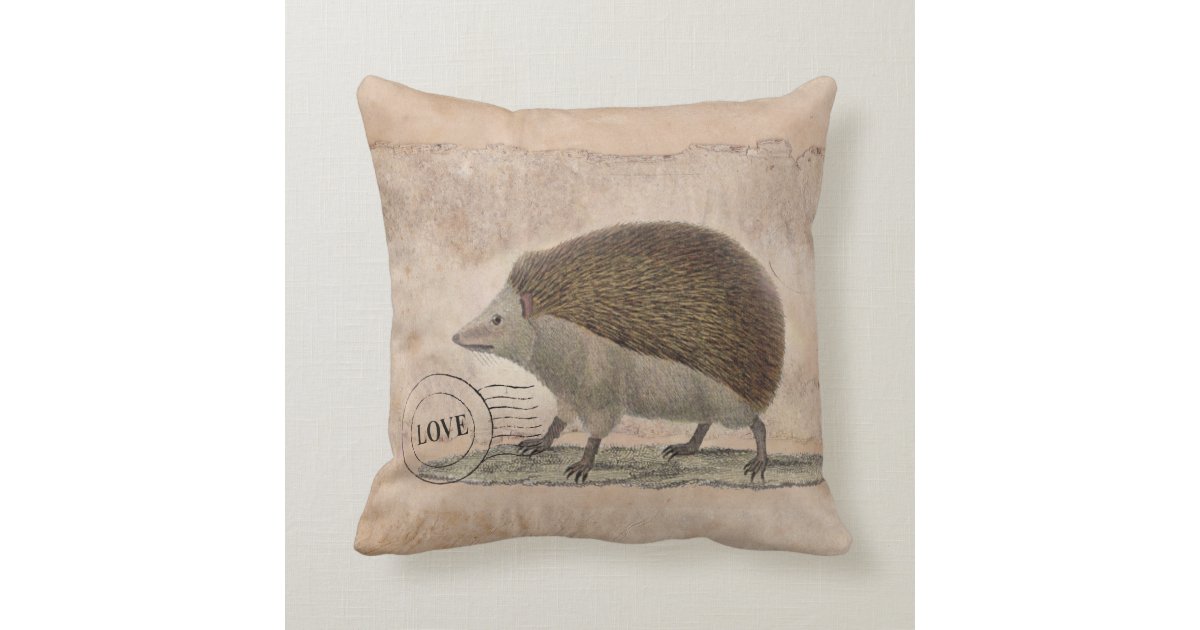 hedgehog shaped pillow