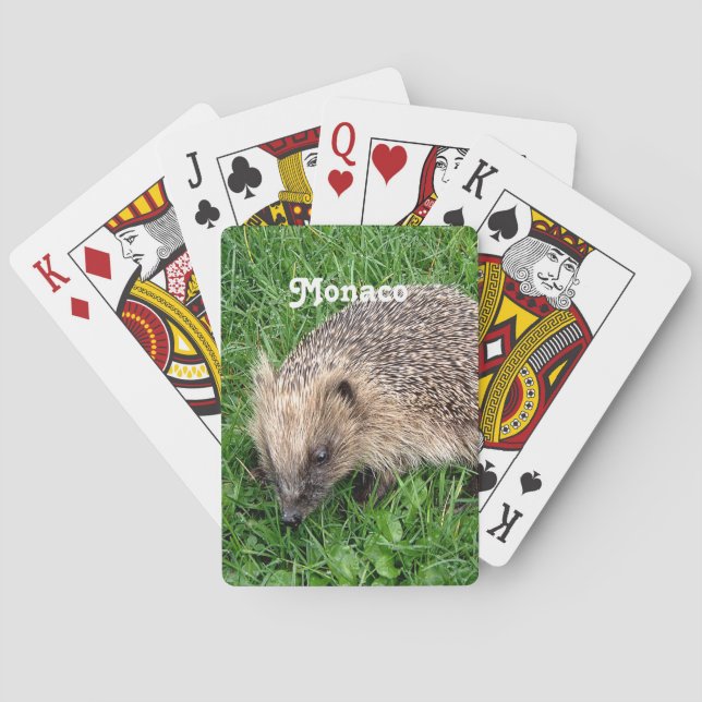 Hedgehog Poker Cards (Back)