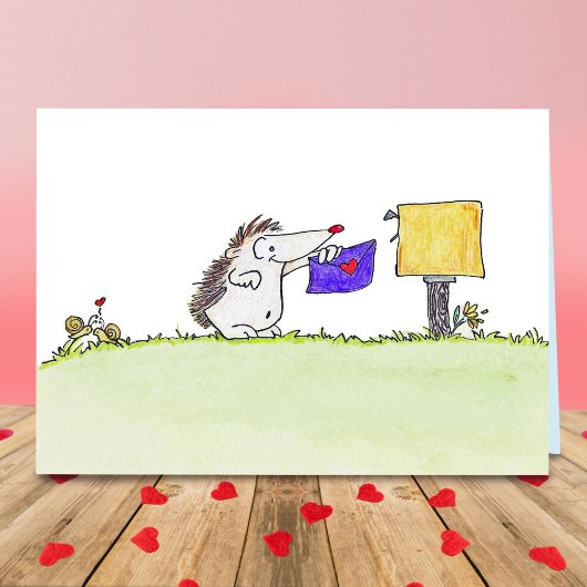 HEDGEHOG POST by Nicole Janes Cards