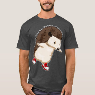 Hedgehog Runner Running Sports T-Shirt