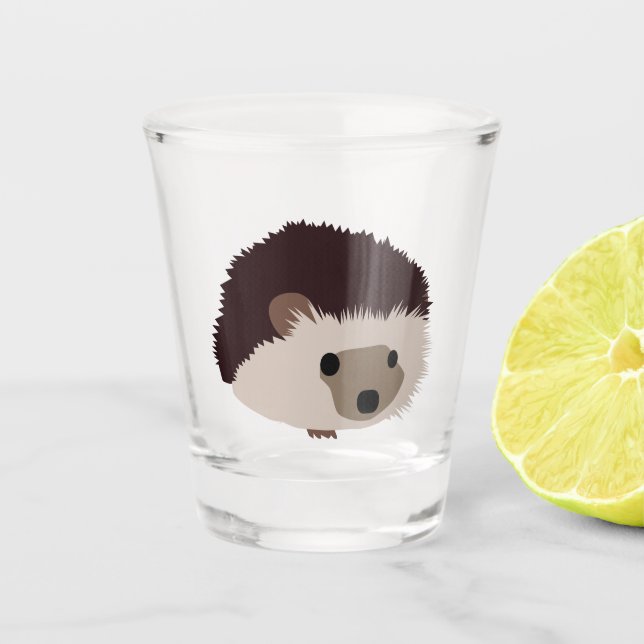 Hedgehog - Shot Glass (Front)