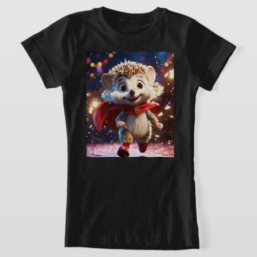 Hedgehog Skater Tee Woodland Adventure T_Shirt