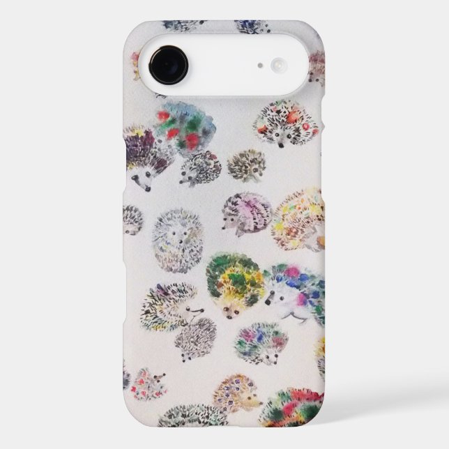 hedgehog social network Case-Mate iPhone case (Back)