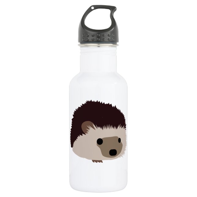 Hedgehog Stainless Steel Water Bottle (Front)