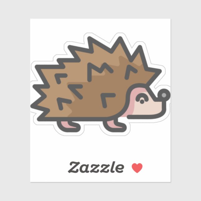 hedgehog sticker (Sheet)