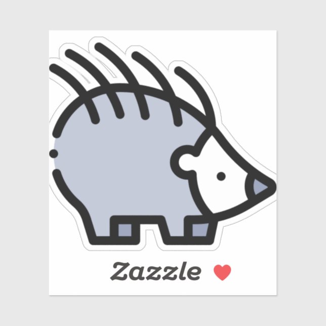 Hedgehog Sticker (Sheet)