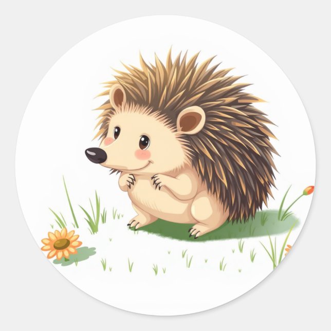 Hedgehog Stickers (Front)