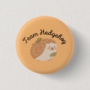 Hedgehog Team - Carterhaugh Book Club Button