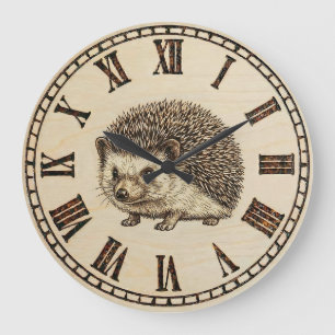  Hedgehog Wall Clock 