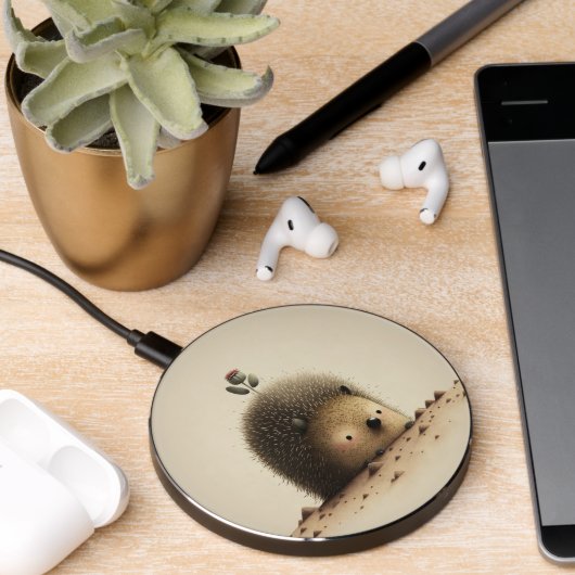 Hedgehog wireless charger (Desk 2)