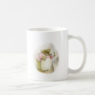 Hedgehog with Iron Mrs Tiggy-Winkle Coffee Mug