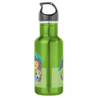 Hedgehog water bottle, kids water bottle, hot water bottle, steel bottle,  personalized bottle