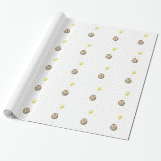 Hedgehog Wrapping Paper