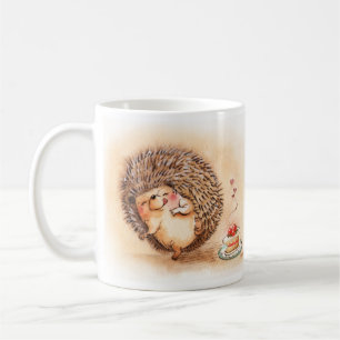 Hedgehog Yum Coffee Mug