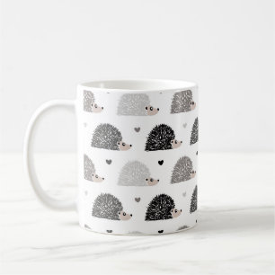 Hedgehogs and Hearts Coffee Mug