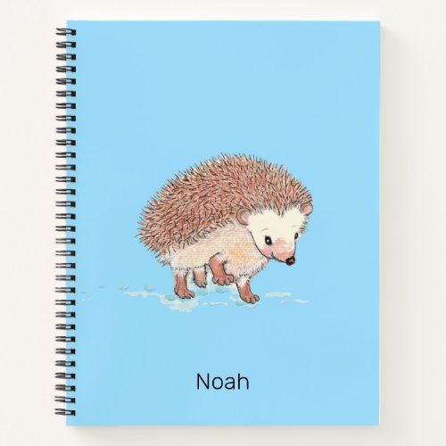 Hedgehogs Big Adventure  Notebook