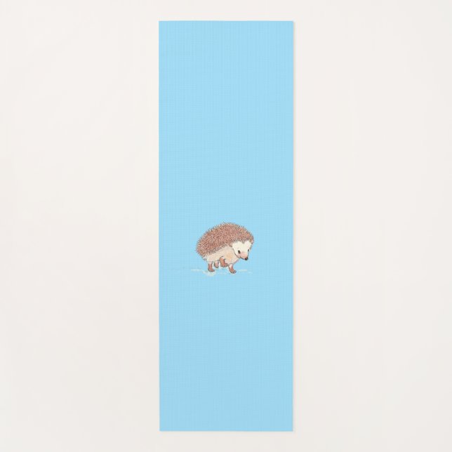 Hedgehog's Big Adventure  Yoga Mat (Front)