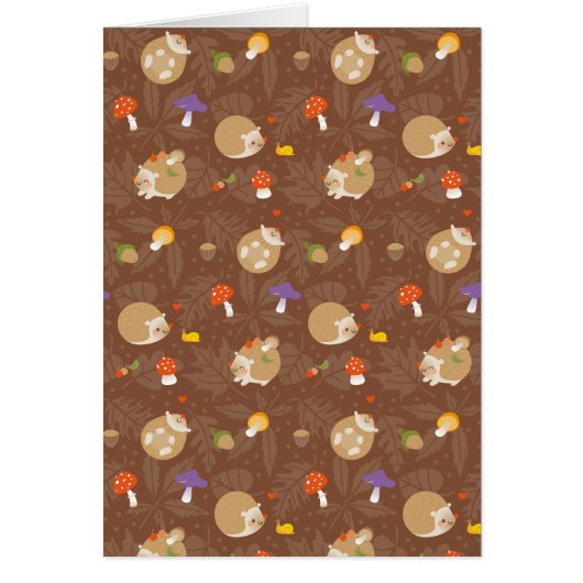 Hedgehogs Cards (Front)