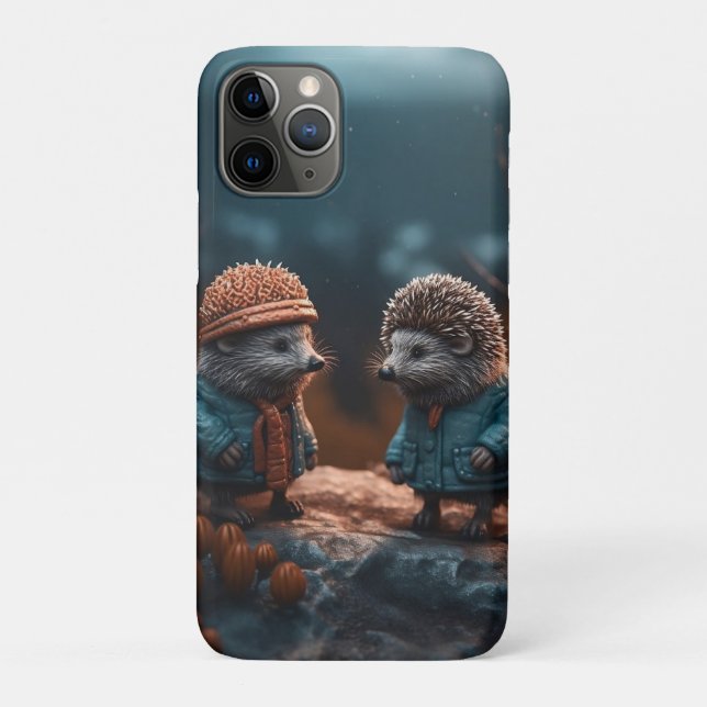 Hedgehogs Case-Mate iPhone Case (Back)