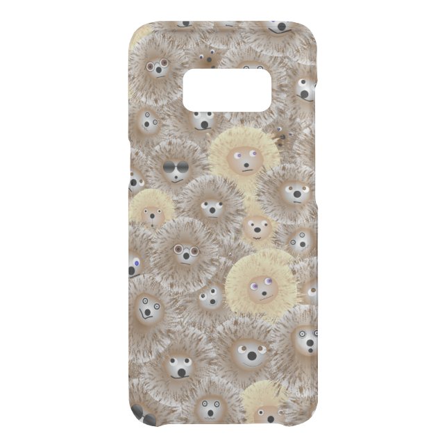 Hedgehogs Custom Samsung Galaxy S8 Clearly™ Case (Back)