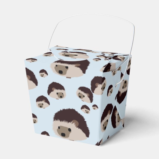 Hedgehogs  favor boxes (Front Side)