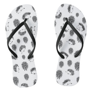 Hedgehogs Flip Flops