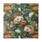 Hedgehogs in an Old English Garden