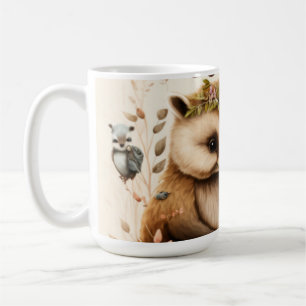 Hedgehogs in love coffee mug
