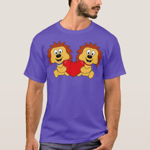 HEDGEHOGS  LOVE  HEART  ANIMALS  KIDS  BABYS  T-Shirt