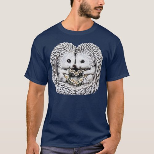 Hedgehogs love  T_Shirt