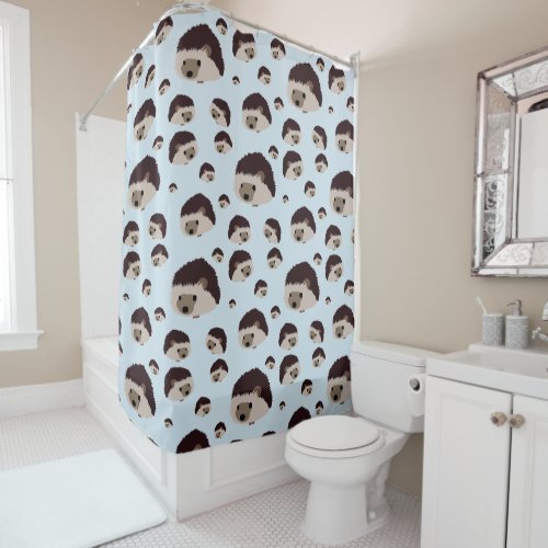 Hedgehogs _ Shower Curtain