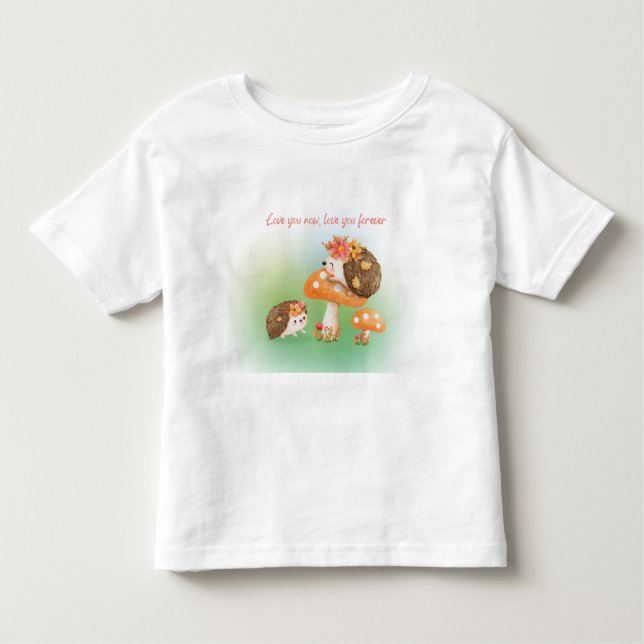 Hedgehogs Toddler T-shirt (Front)