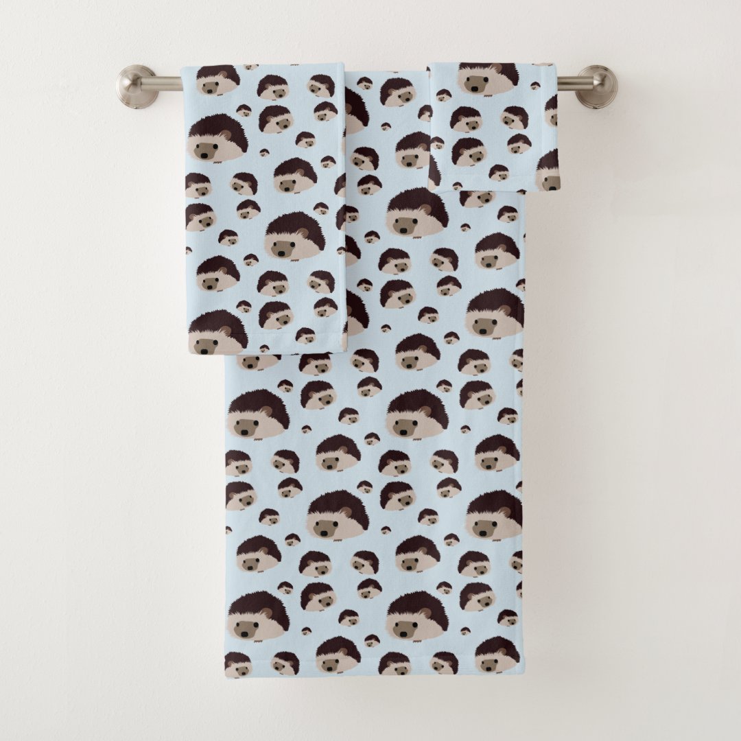 Hedgehogs Towels Zazzle