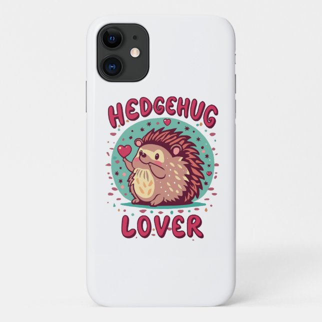 Hedgehug Lover Case-Mate iPhone Case (Back)