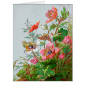 Hedgerow Garden Big Greeting Card (Front)
