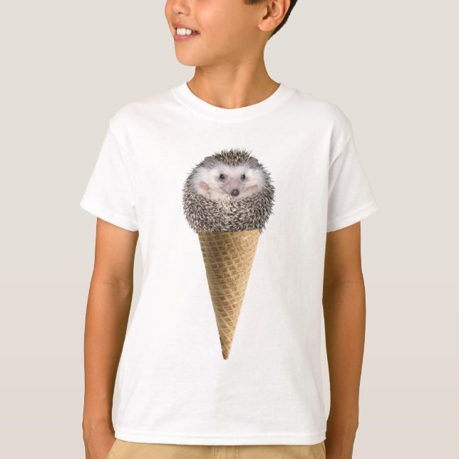 Hedgie Scoop T-Shirt (Front)